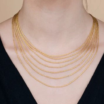 Gurhan Rain Gold Necklace