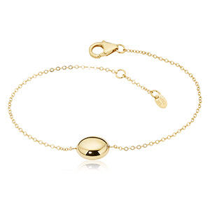Yellow Gold Bead Bracelet