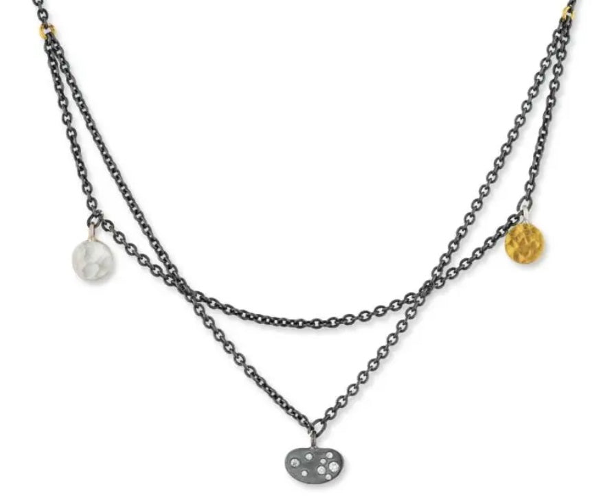 Lika Behar "DORA BEAN" Diamond Necklace