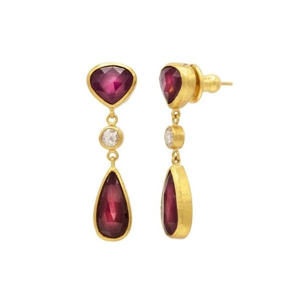 Gurhan Elements Ruby Earrings