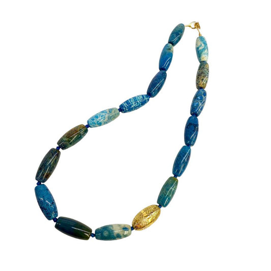 Ray Griffiths Petrified Coral Necklace