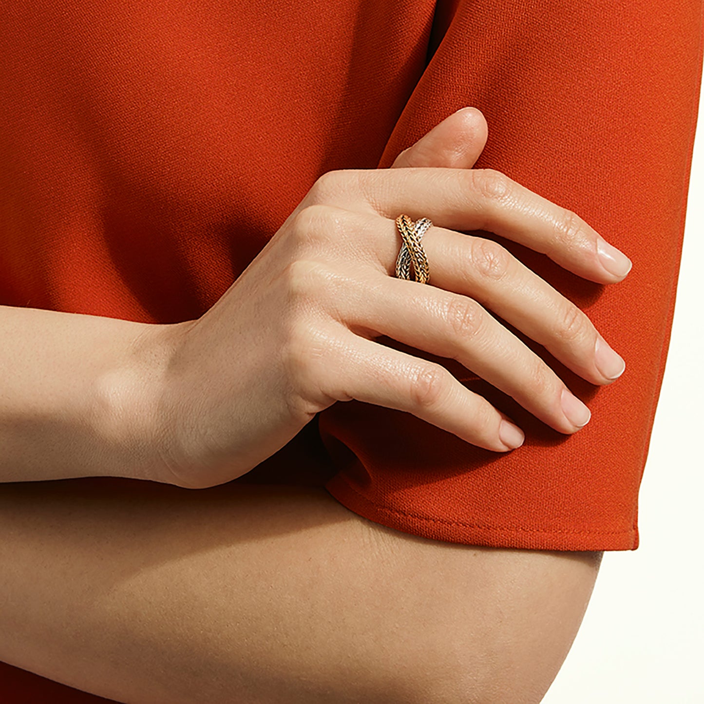 John Hardy Kami Chain Ring