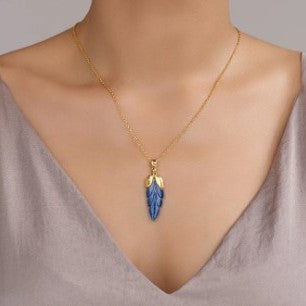 Gurhan Crown Gold Kyanite Pendant