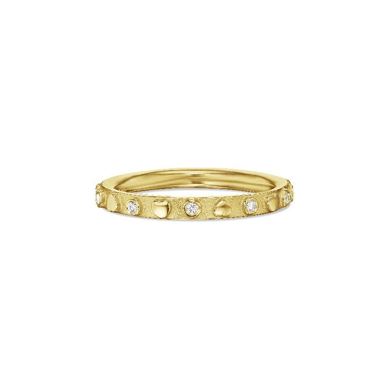Chris Correia Diamond Heart Band Ring