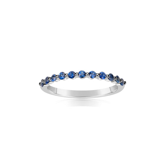 Blue Sapphire Band Ring