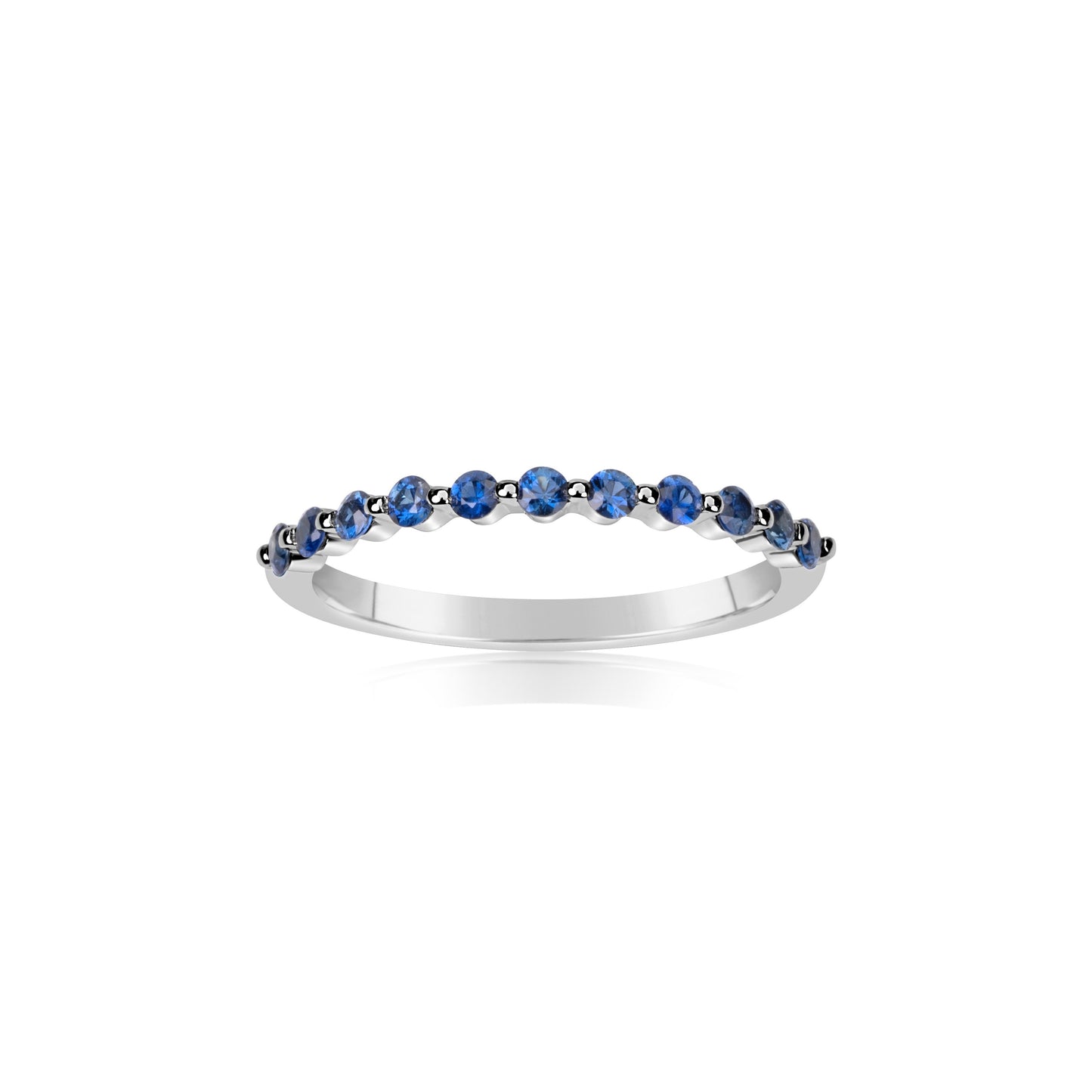 Blue Sapphire Band Ring