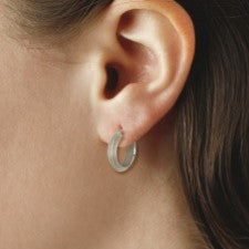 Sterling Silver Hoop Earrings
