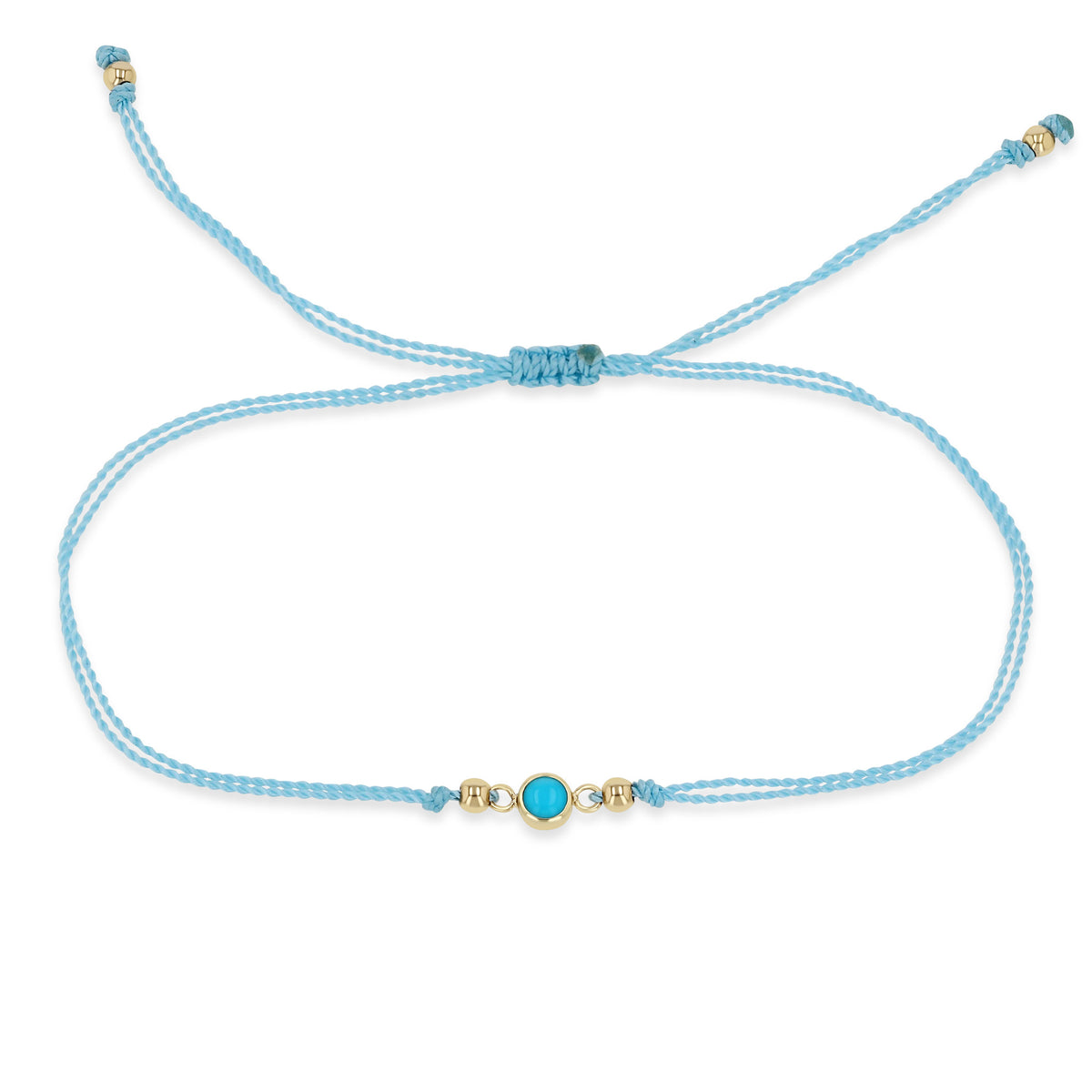 Zoë Chicco Cord Turquoise Bracelet