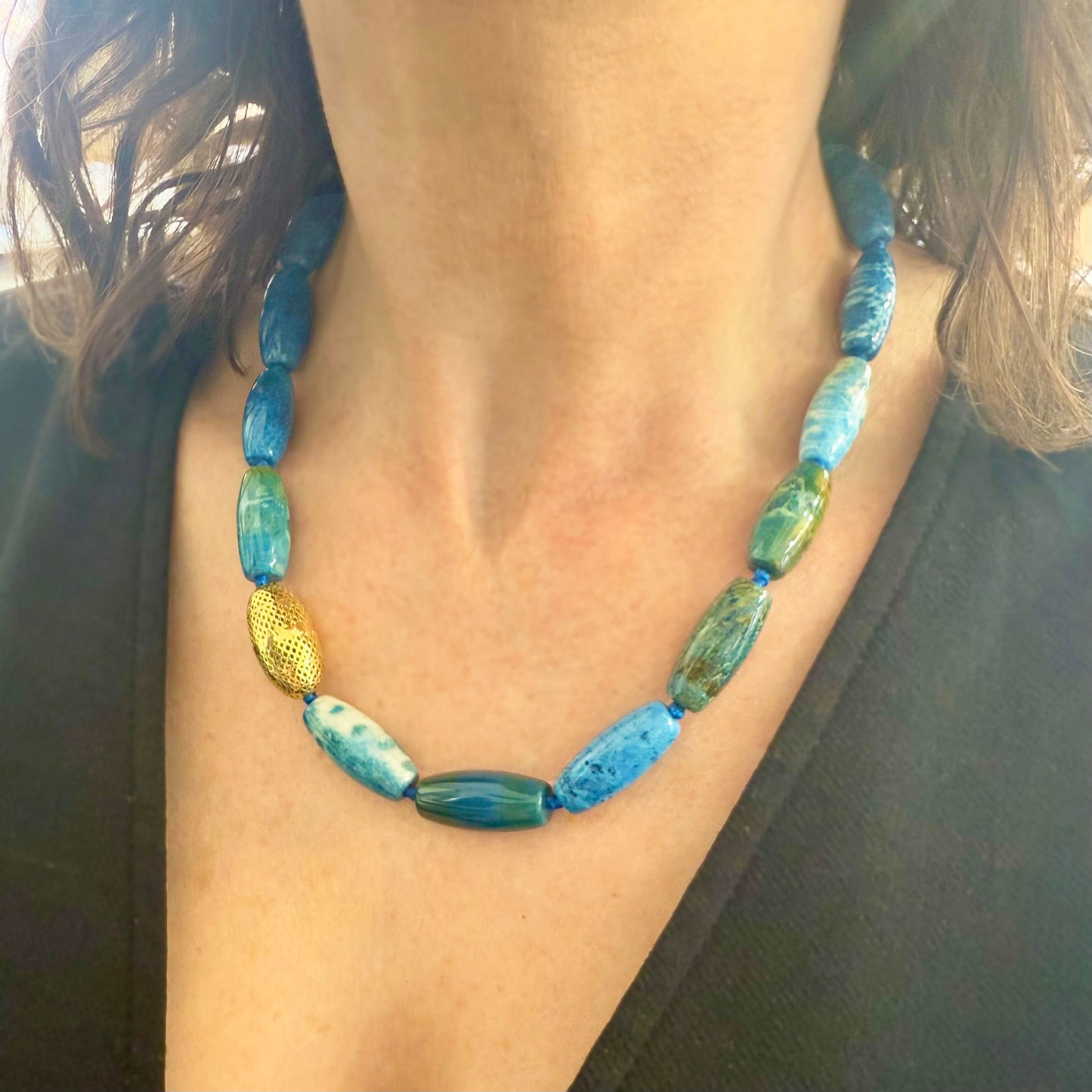 Ray Griffiths Petrified Coral Necklace