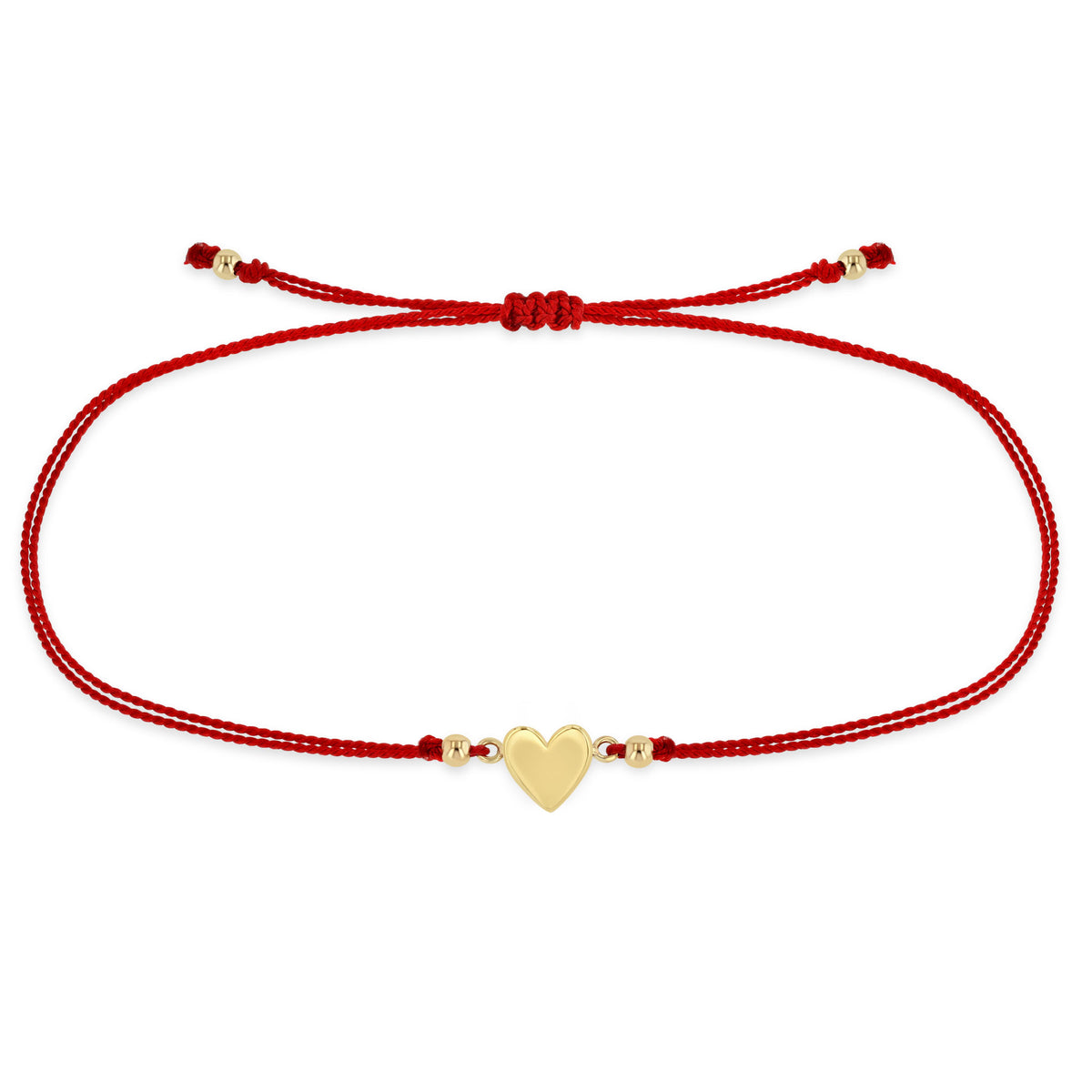 Zoë Chicco Heart Cord Bracelet