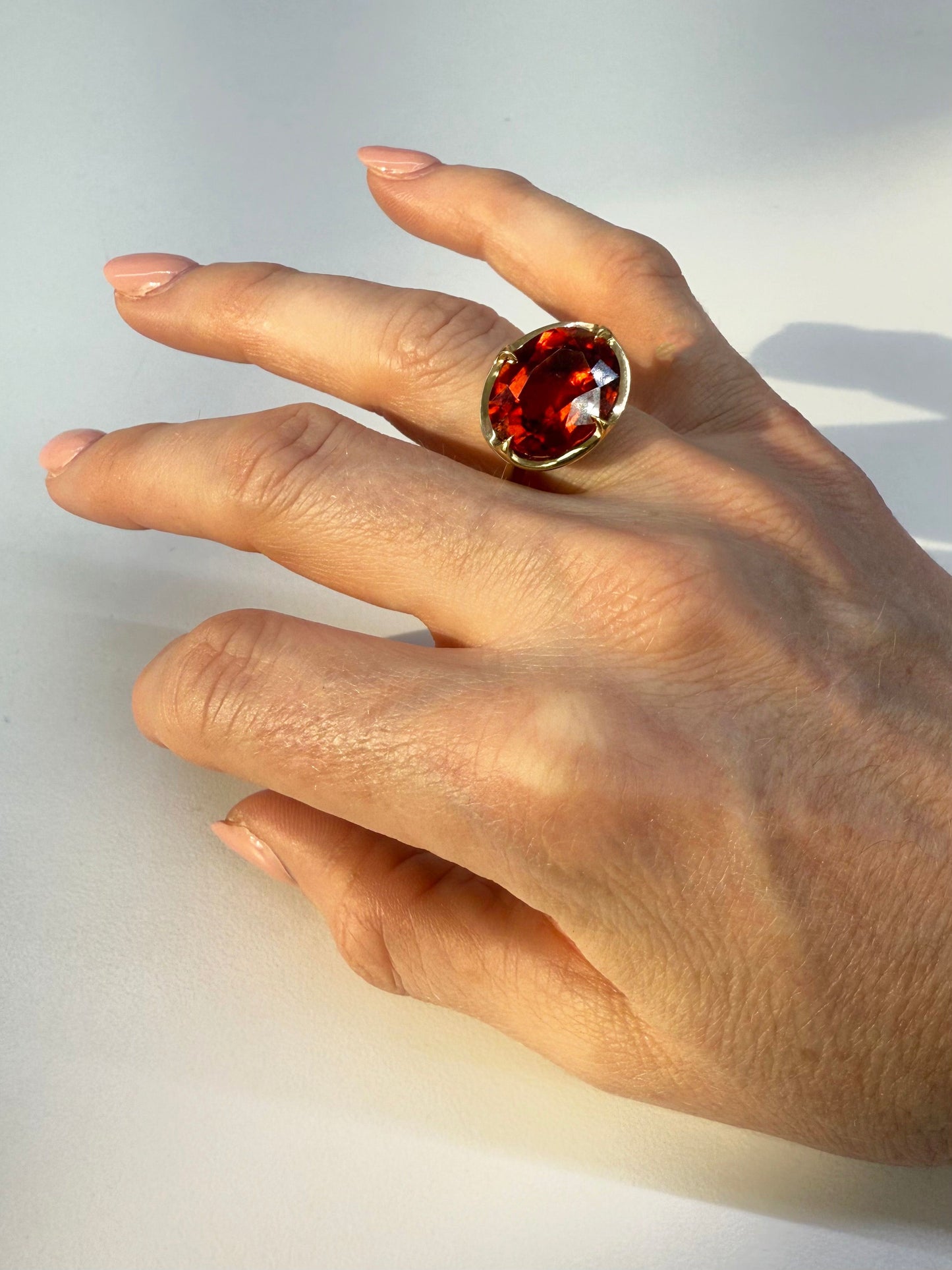 Ray Griffiths Mandarin Garnet Ring