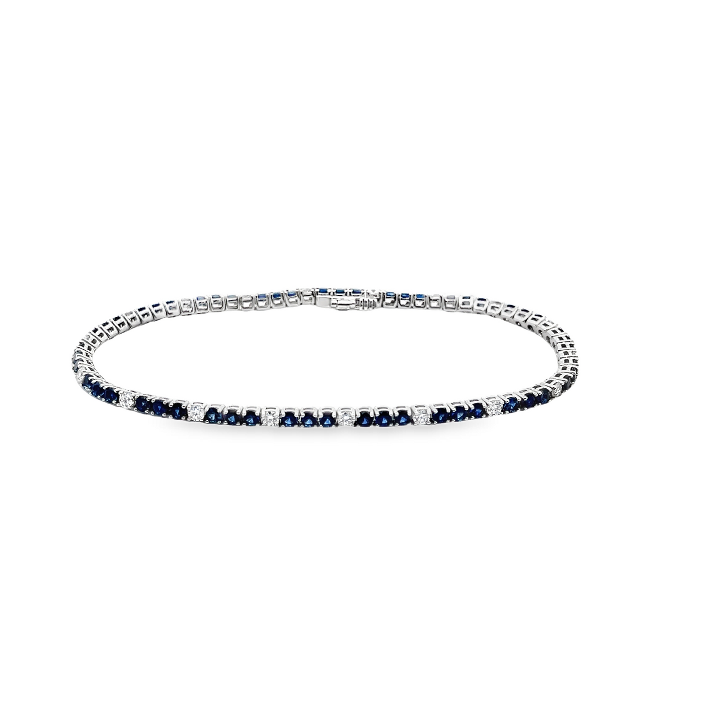 Sapphire and Diamond Bracelet