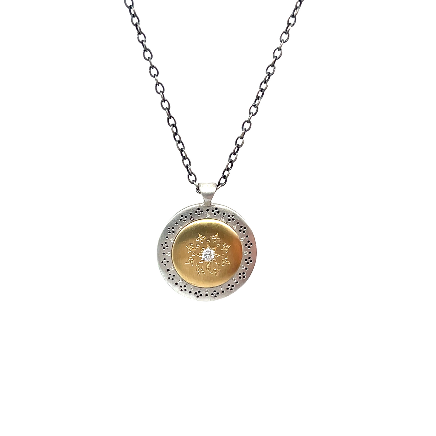 Adel Chefridi Seeds of Harmony Diamond Pendant