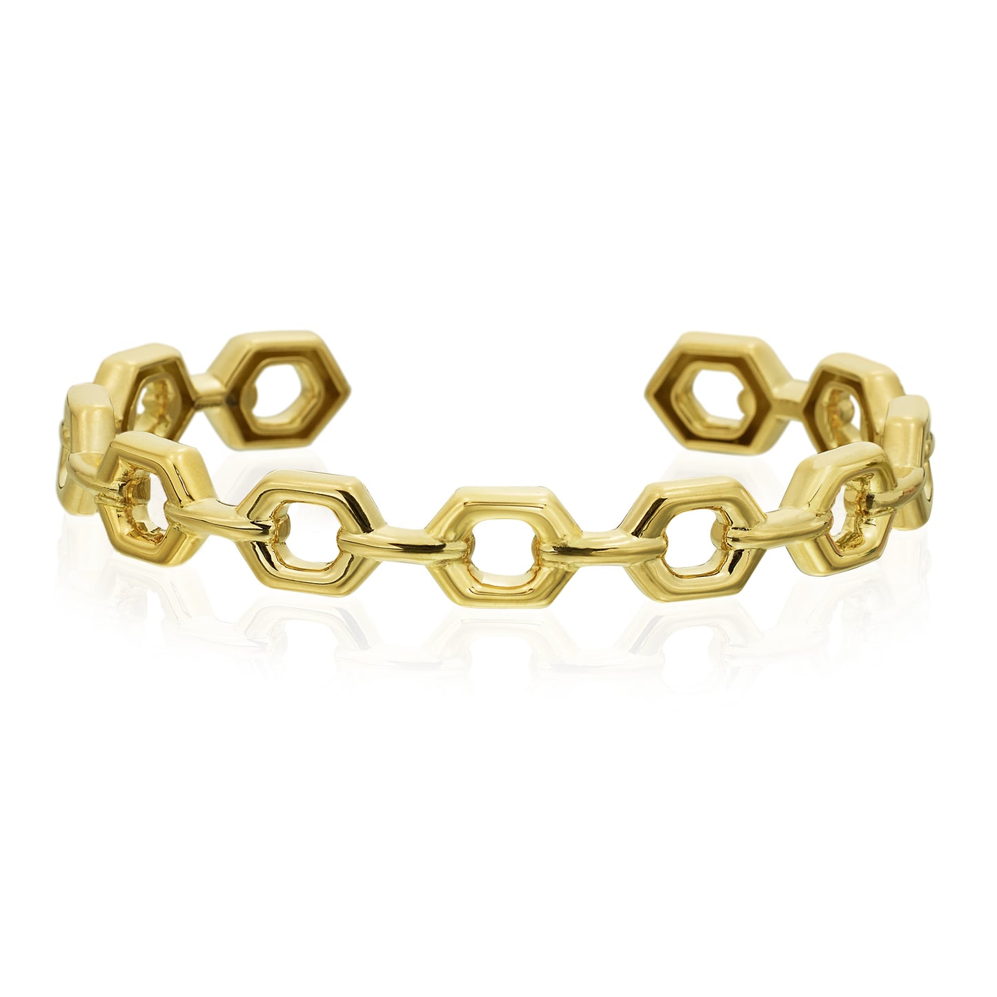 Gumuchian B Honeycomb Cuff Bracelet