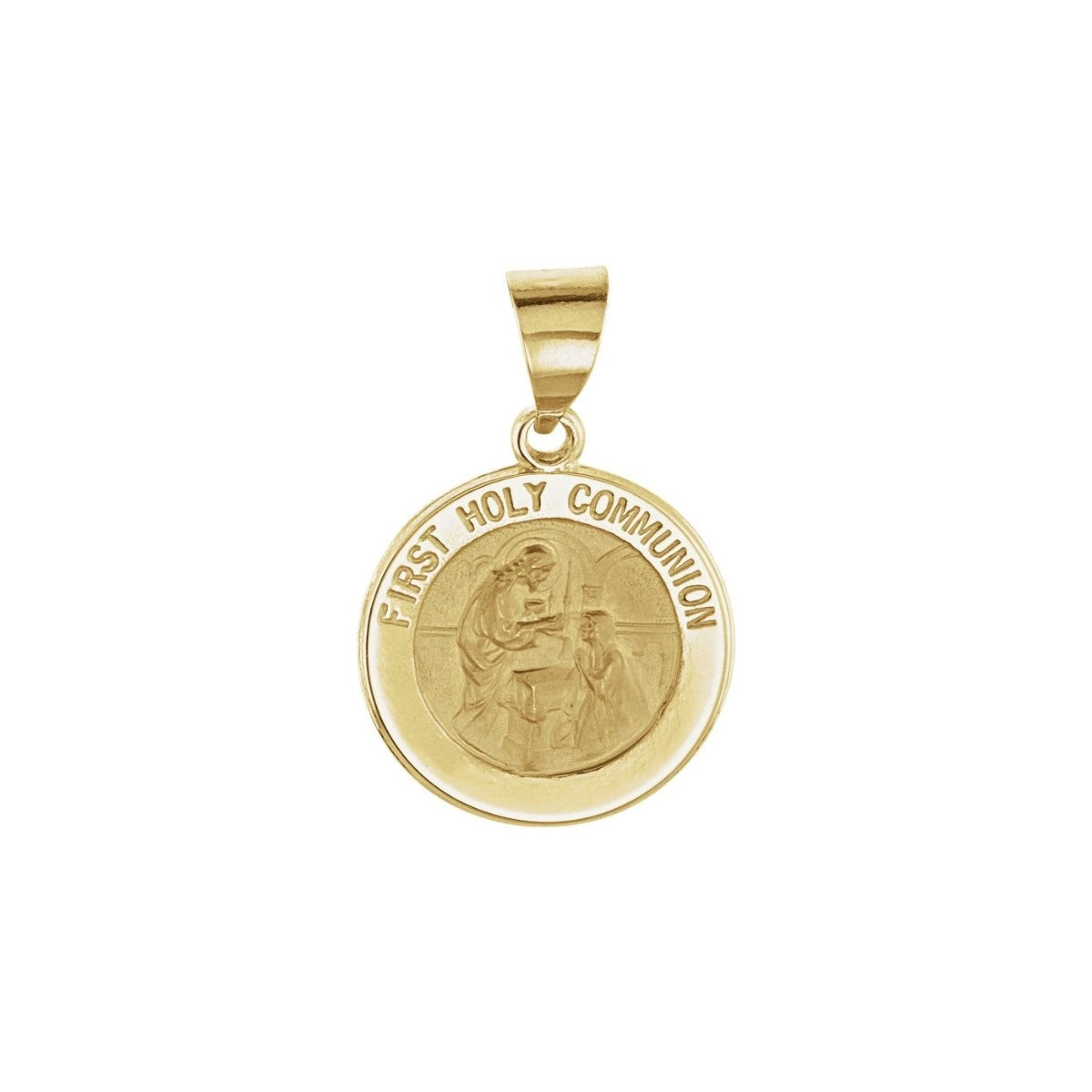 Yellow Gold Communiom Medal