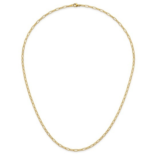 Yellow Gold Oval Chain