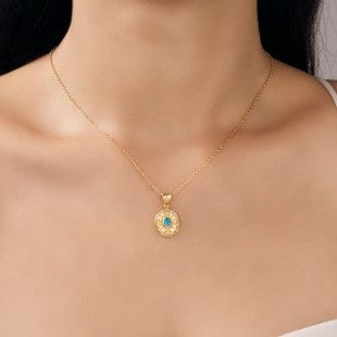 Gurhan Muse Gold Opal & Diamond Pendant