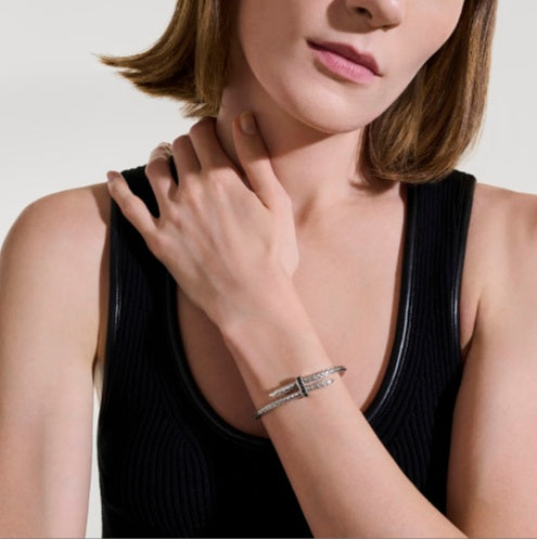 John Hardy Spear Black Sapphire Cuff Bracelet