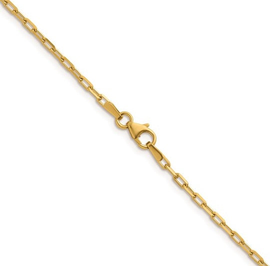 Yellow Gold Cable Chain
