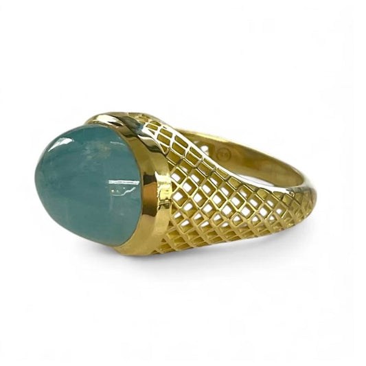 Ray Griffiths Aquamarine Ring