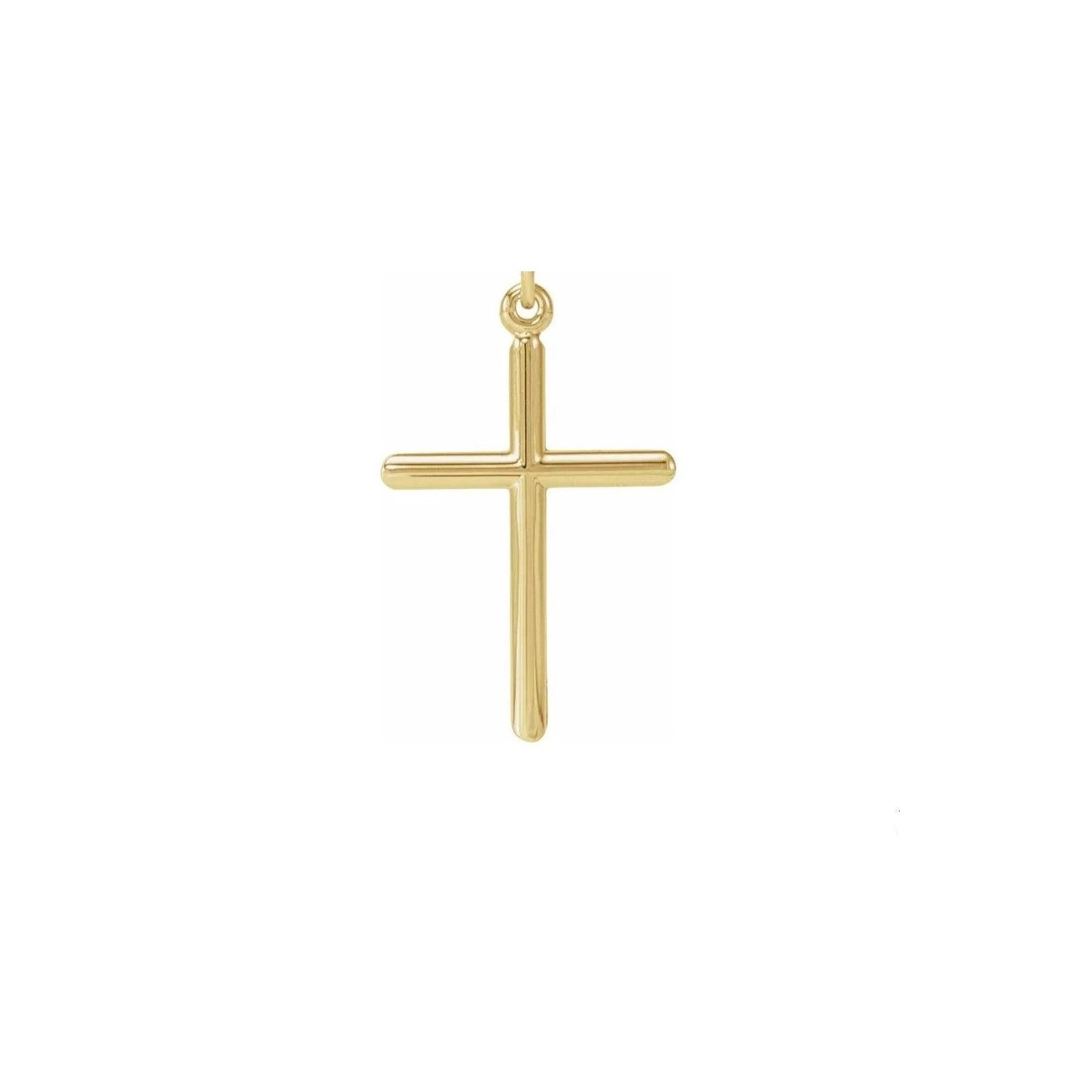 Yellow Gold Cross Pendant