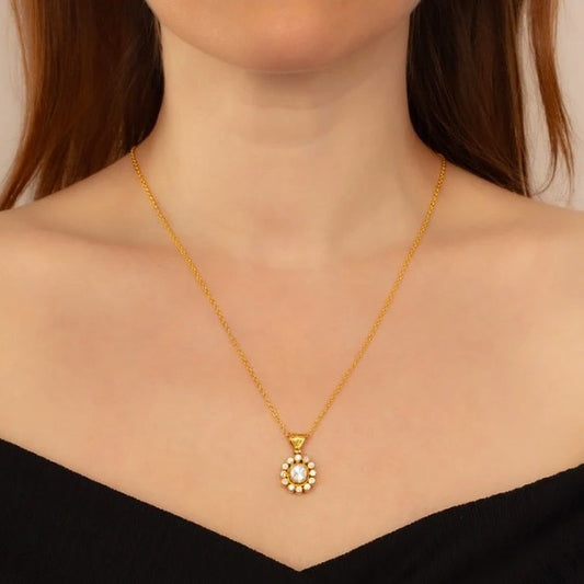 Gurhan Elements Gold Diamond Pendant