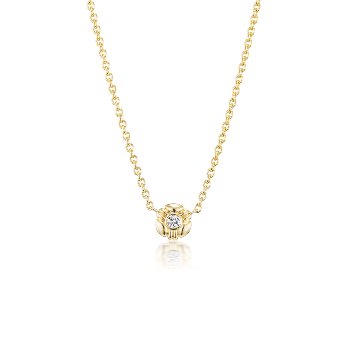 Chris Correia Gumdrop Diamond Pendant