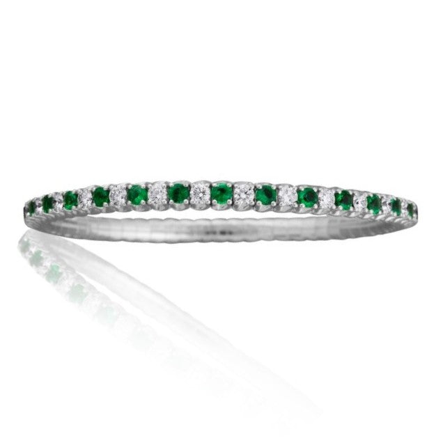 Picchiotti Xpandable™ Emerald & Diamond Bracelet