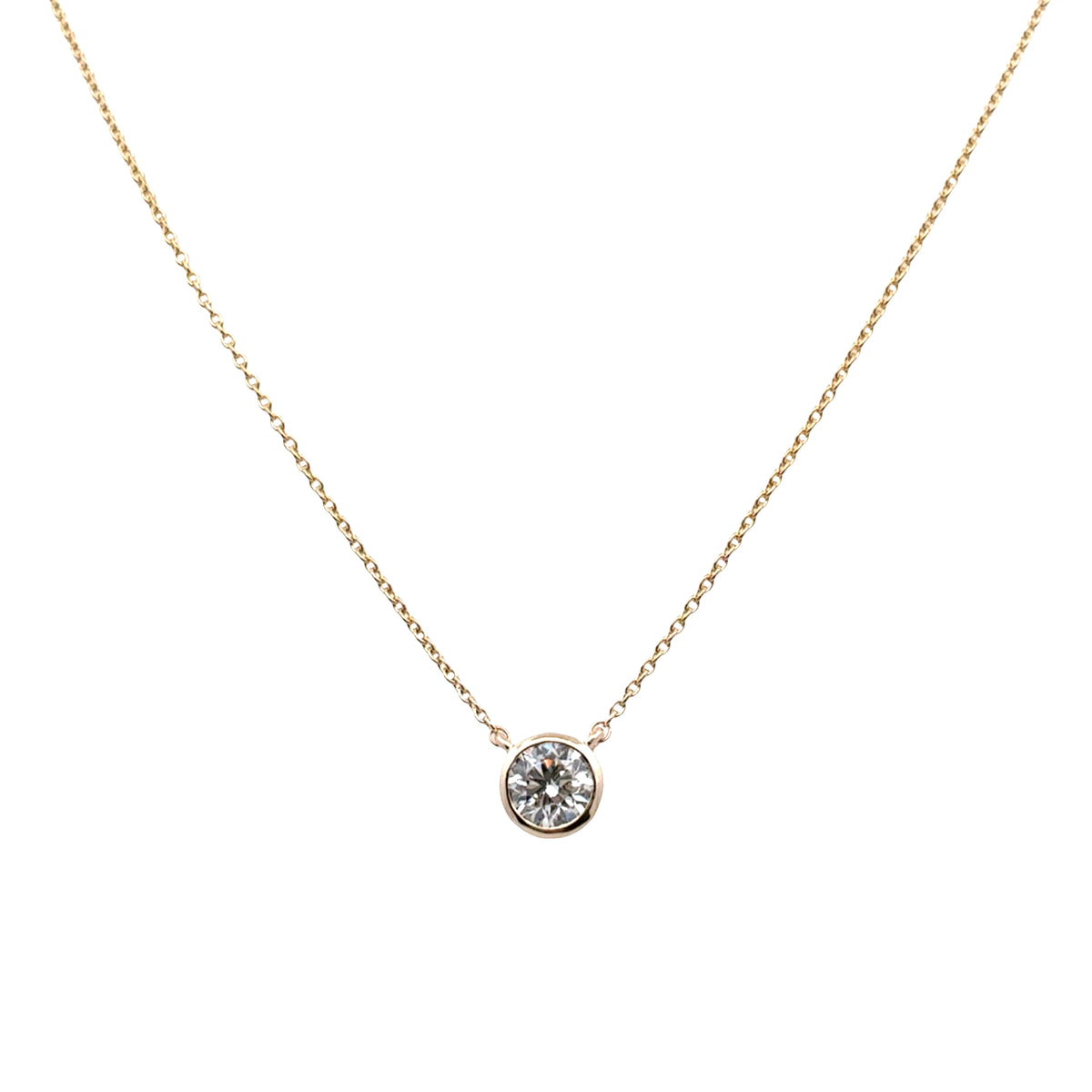 Round Diamond Pendant