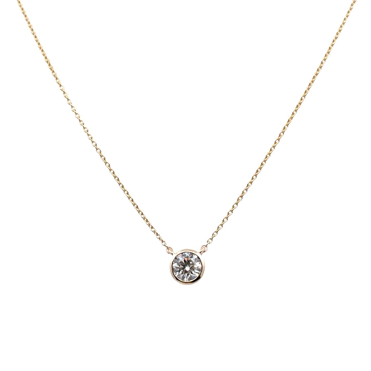 Round Diamond Pendant