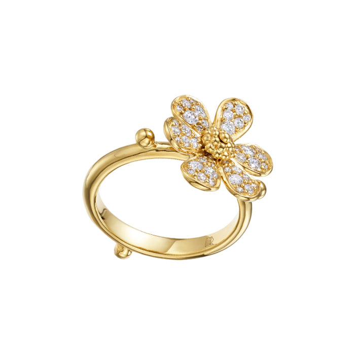 Temple St. Clair Snow Flower Ring