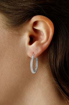 Sterling Silver Hoop Earrings