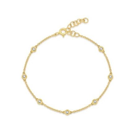 Diamond Station Bracelet