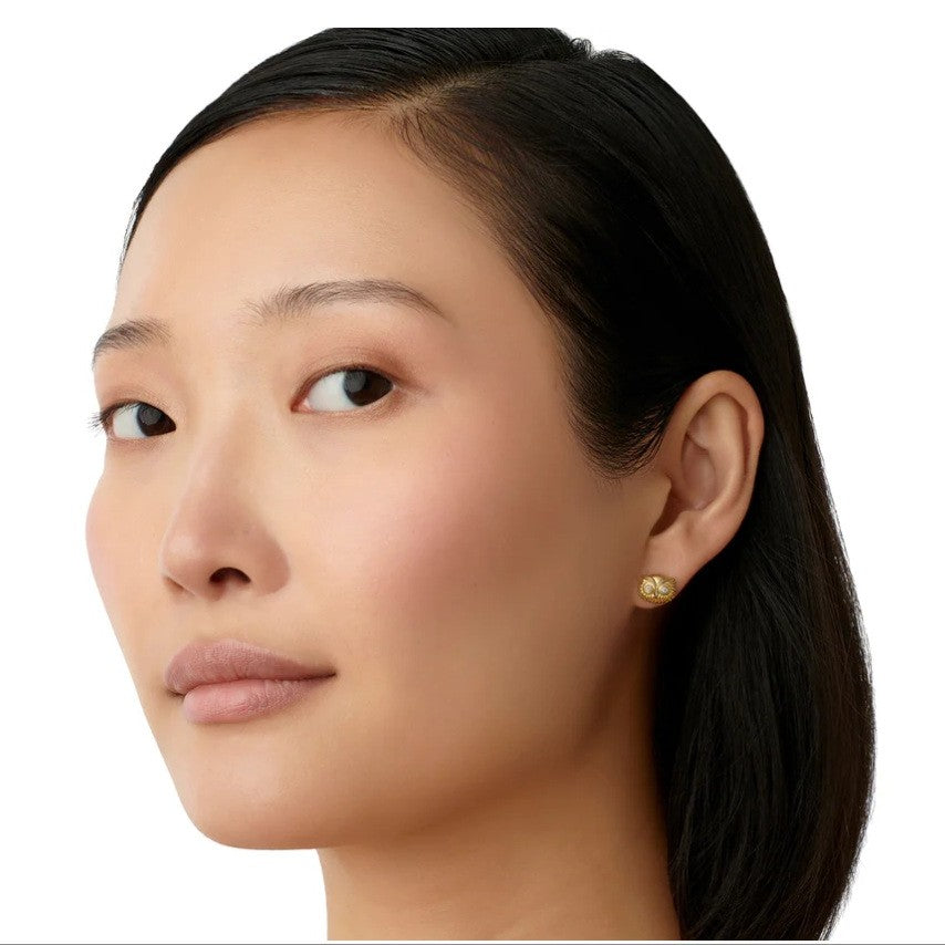 Temple St. Clair Athena Owl Stud Earrings