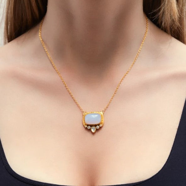 Gurhan Muse Blue Chalcedony Pendant