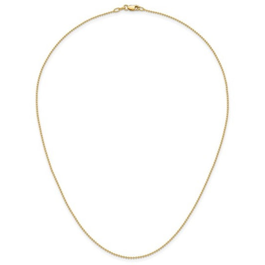 Yellow Gold Bead Chain