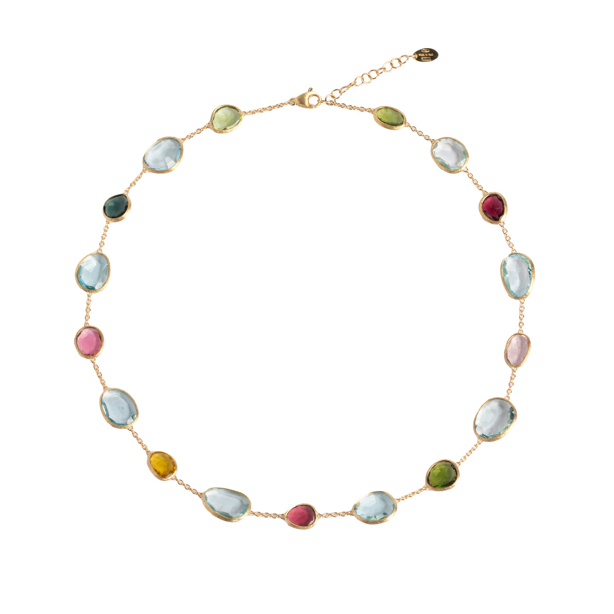 Marco Bicego Unico Tourmaline and Topaz Necklace