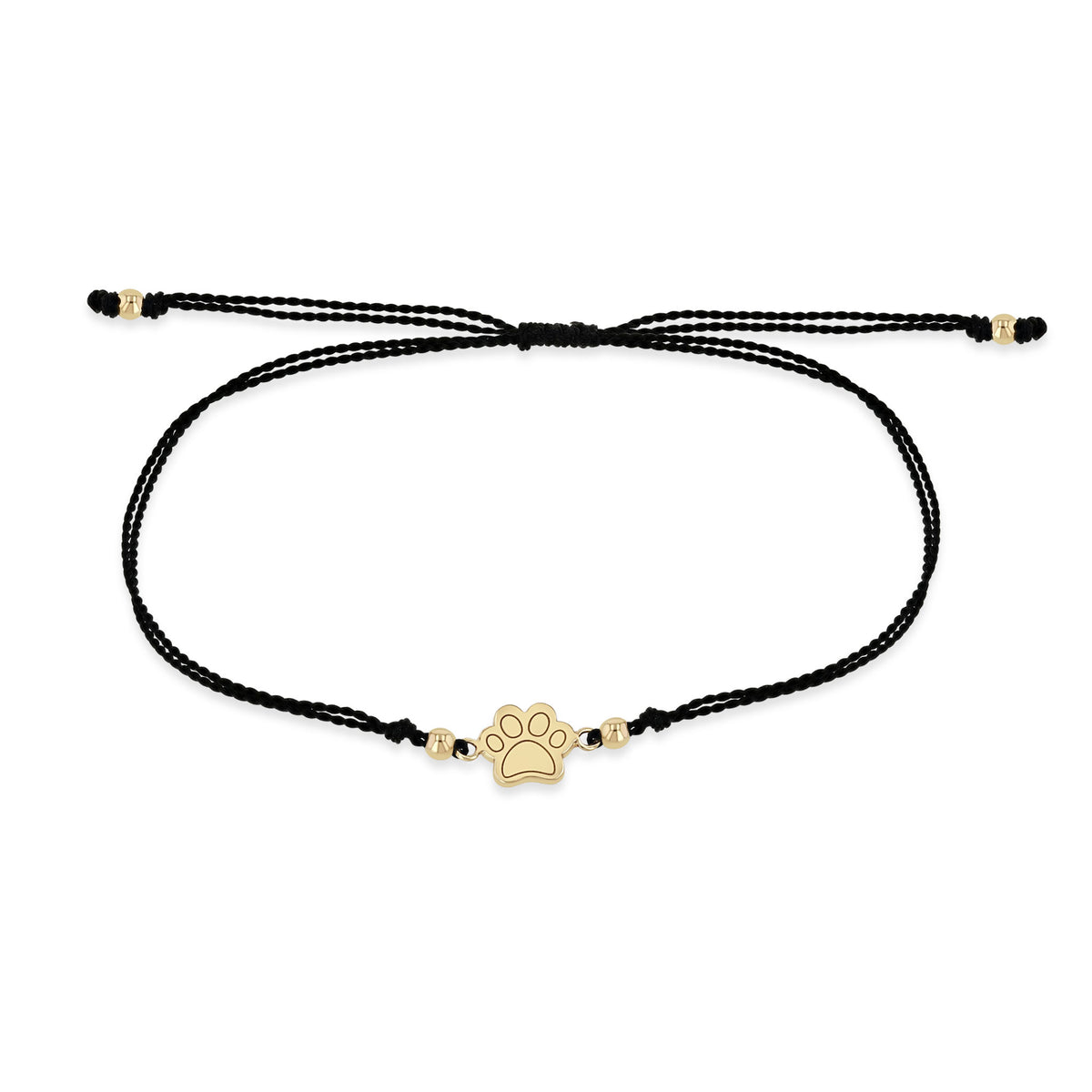 Zoë Chicco Dog Paw Cord Bracelet