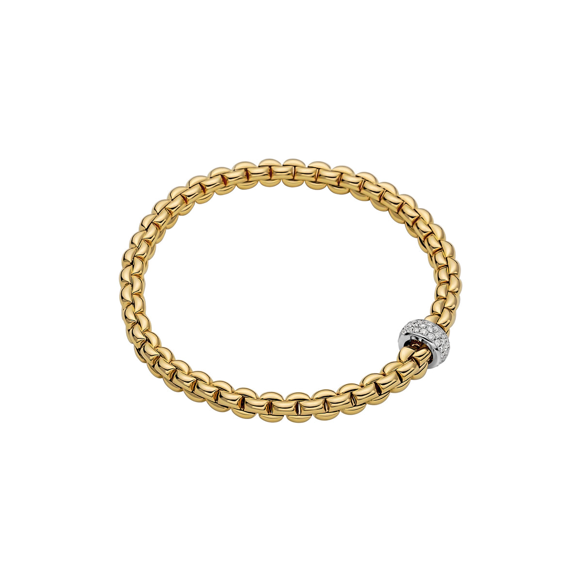 Fope Eka Flexible Diamond Bracelet