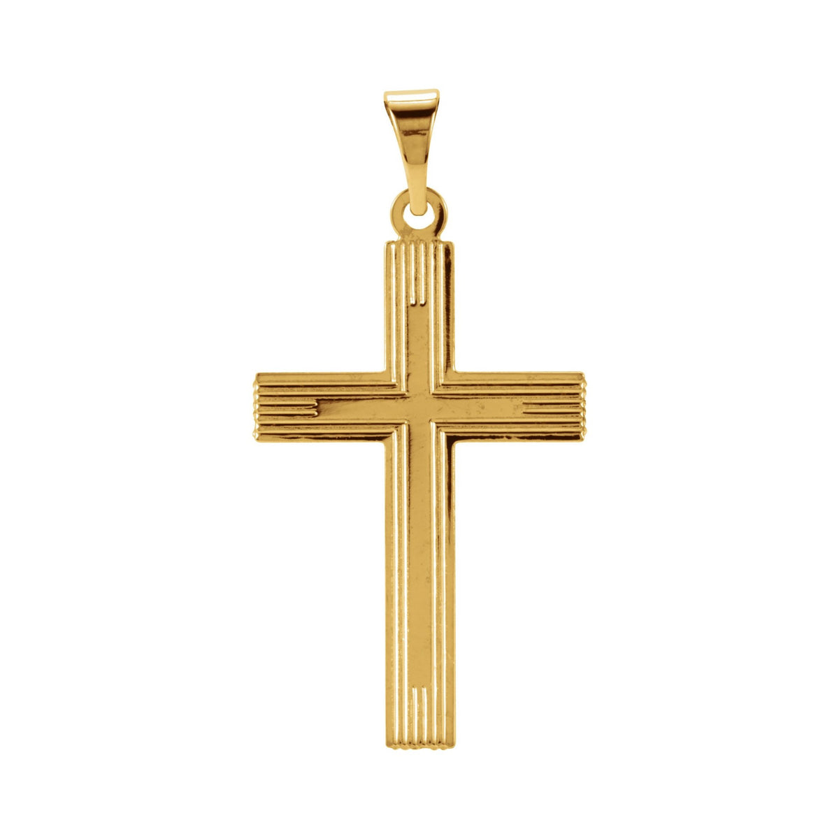 Yellow Gold Cross Pendant