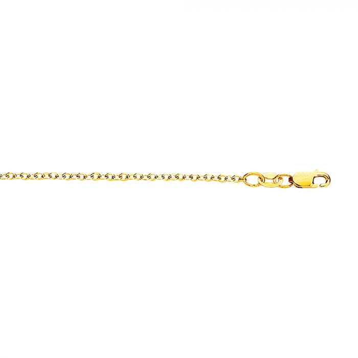 Yellow Gold Cable Chain