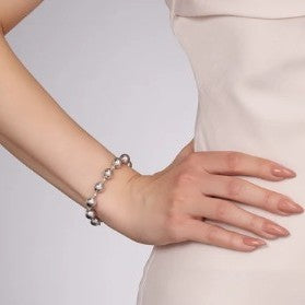 Gurhan Spell Sterling Silver and Diamond Bracelet