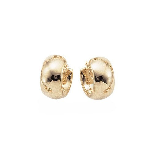 Yellow Gold Huggie Earrings