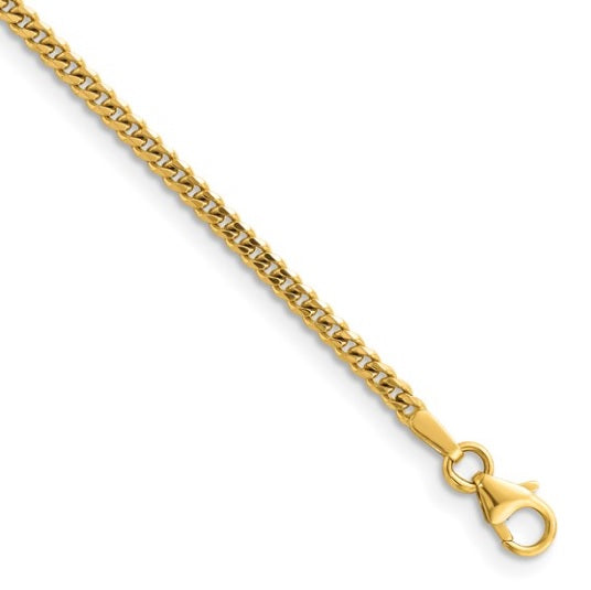 Yellow Gold Curb Chain