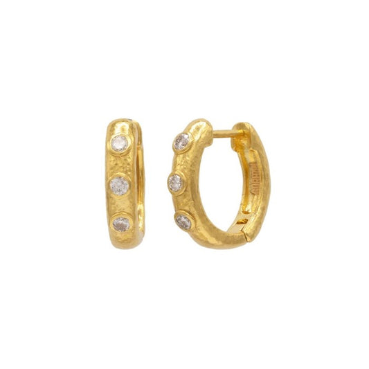 Gurhan Hoopla Huggie Earrings