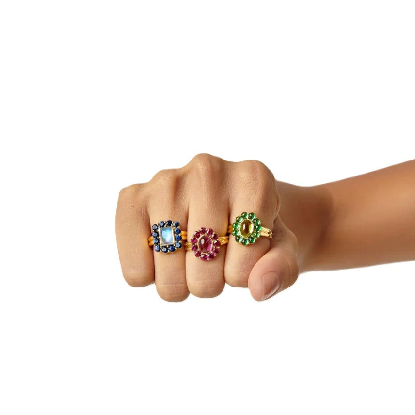 Temple St. Clair Color Theory Ring