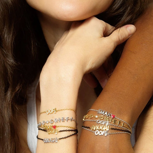 Monica Rich Kosann "Smak" Sterling Silver Bracelet