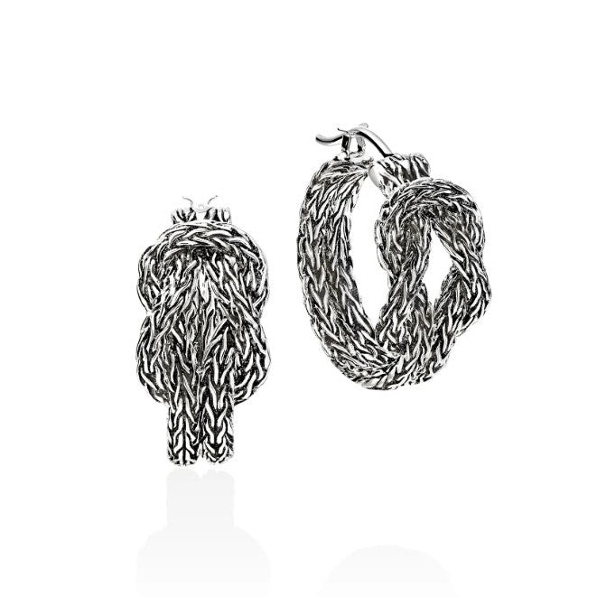 John Hardy Love Knot Hoops