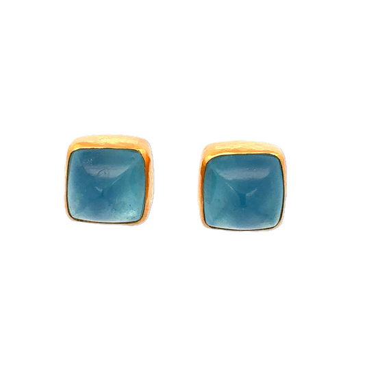 Gurhan Aquamarine Stud Earrings
