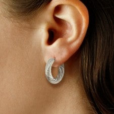 Sterling Silver Hoop Earrings